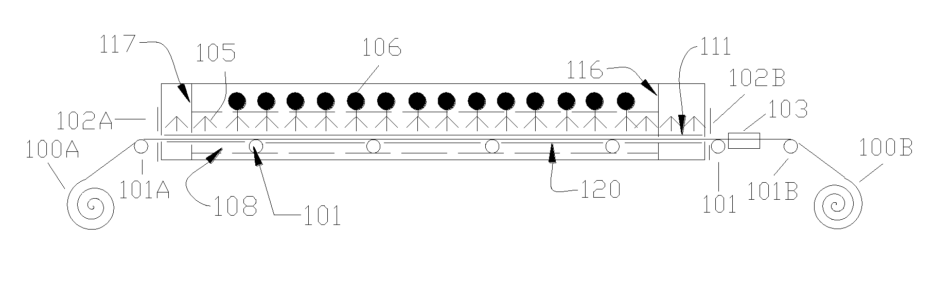 Chemical Bath Deposition Apparatus for Fabrication of Semiconductor Films through Roll-to-Roll Processes