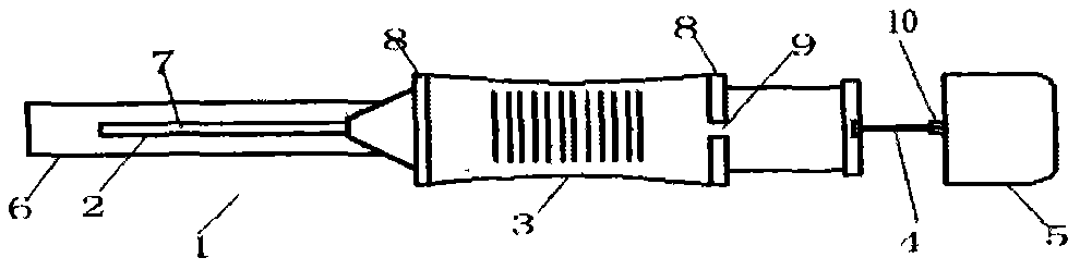 A minimally invasive interventional drug delivery device