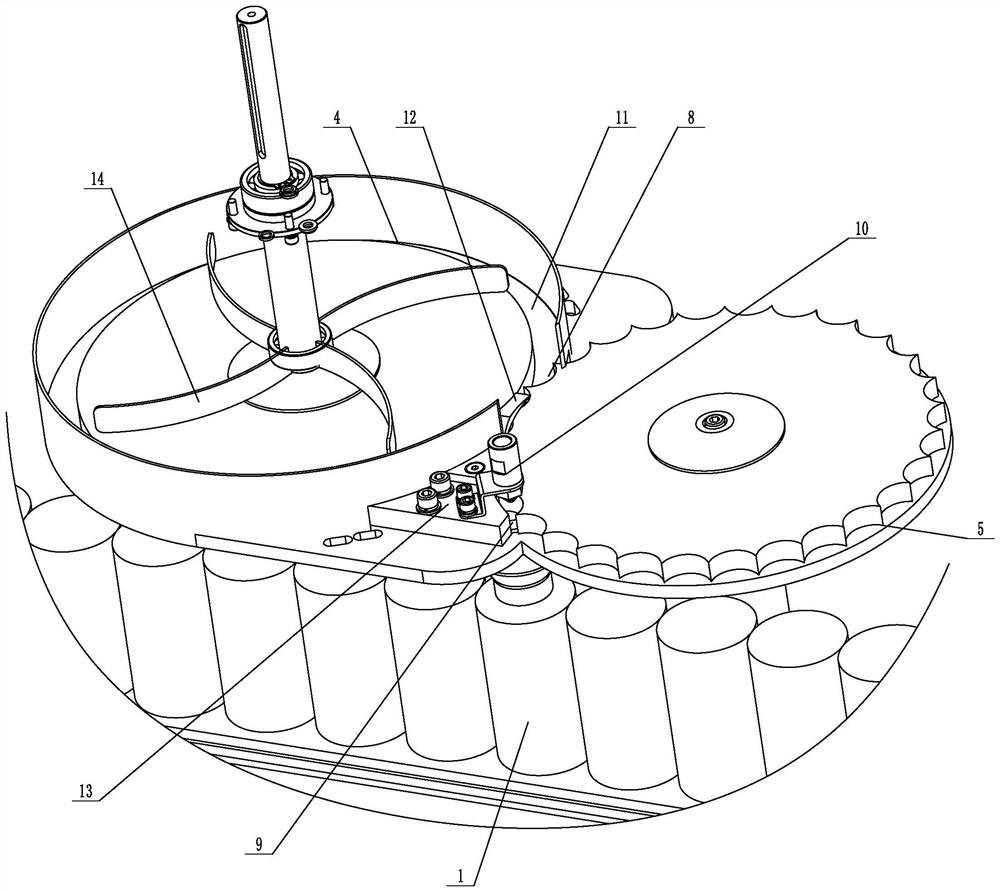 Full-automatic multi-pulp adding device