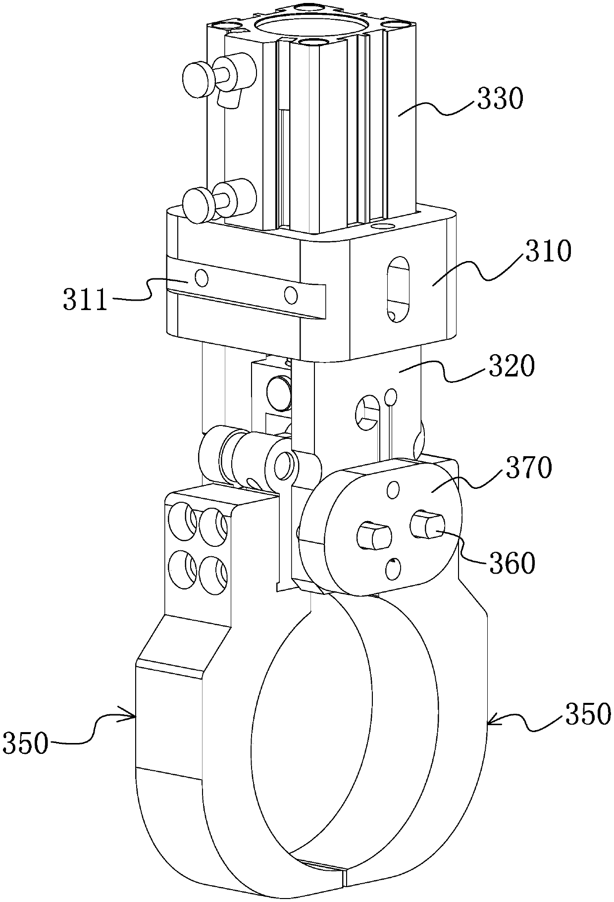 Rotatable mechanical gripper device