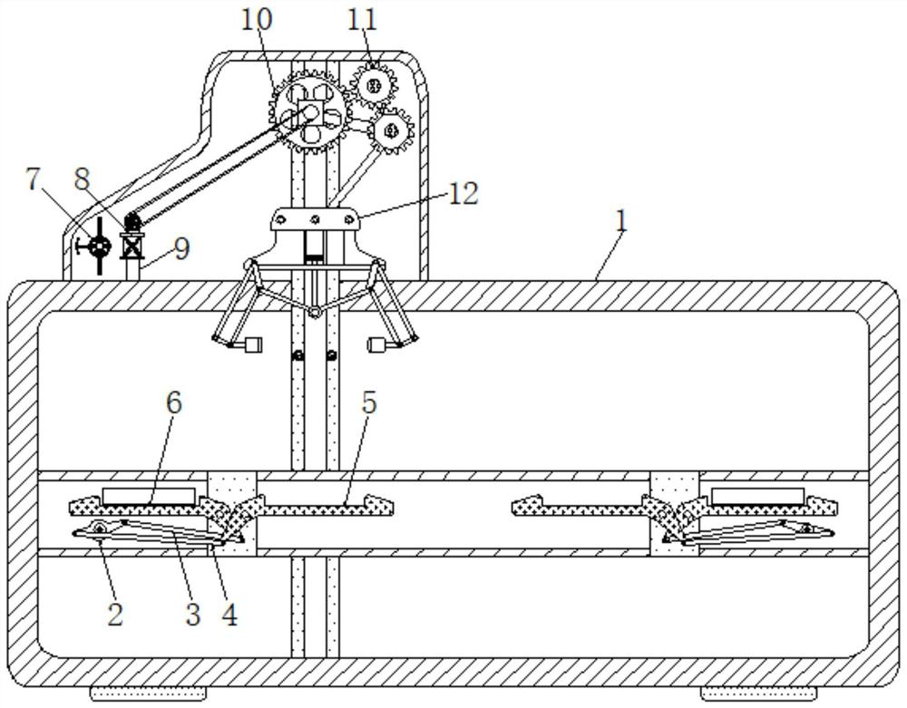 Chemical pool for metal sheet plating and application thereof