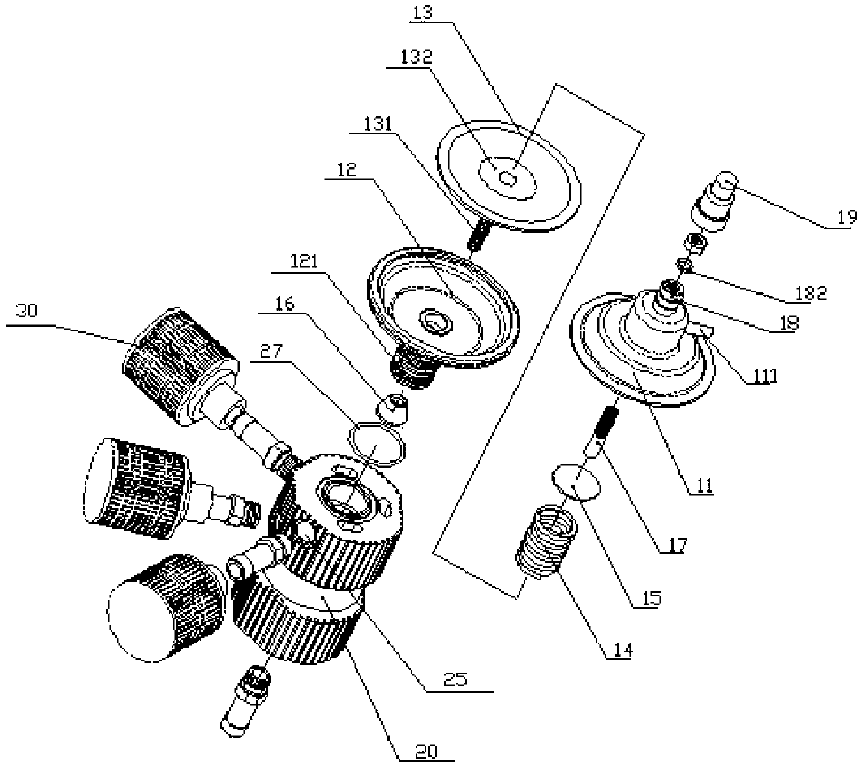 Oil saving accelerator