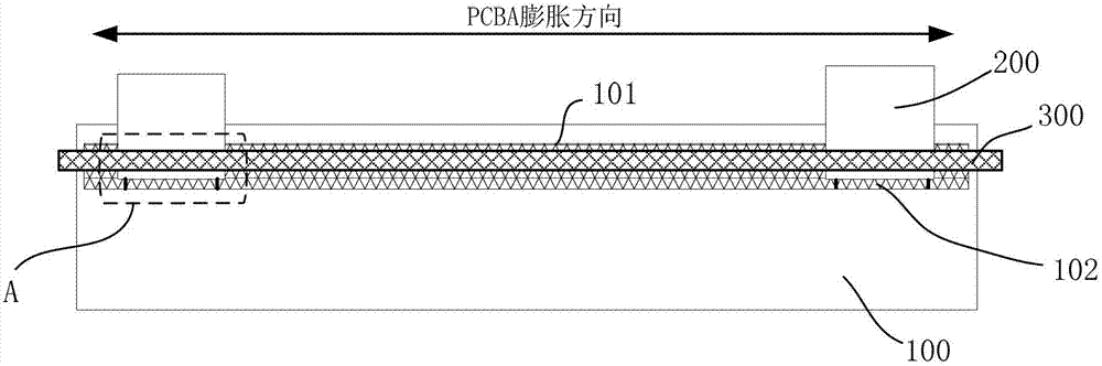 PCB (printed circuit board), laminating method for PCB and COF (chip on FPC (flexible printed circuit)), as well as liquid crystal display device