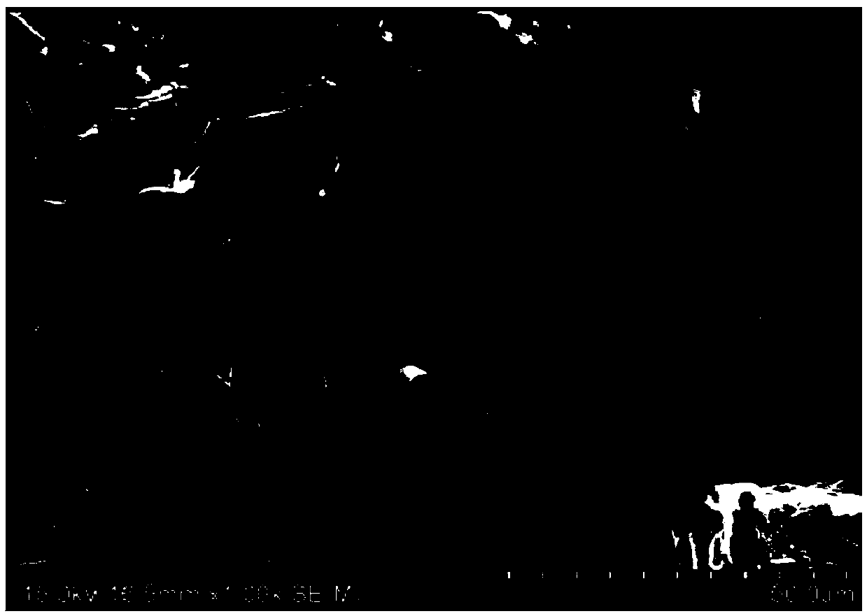 Method for preparing sulfur-free expansible graphite