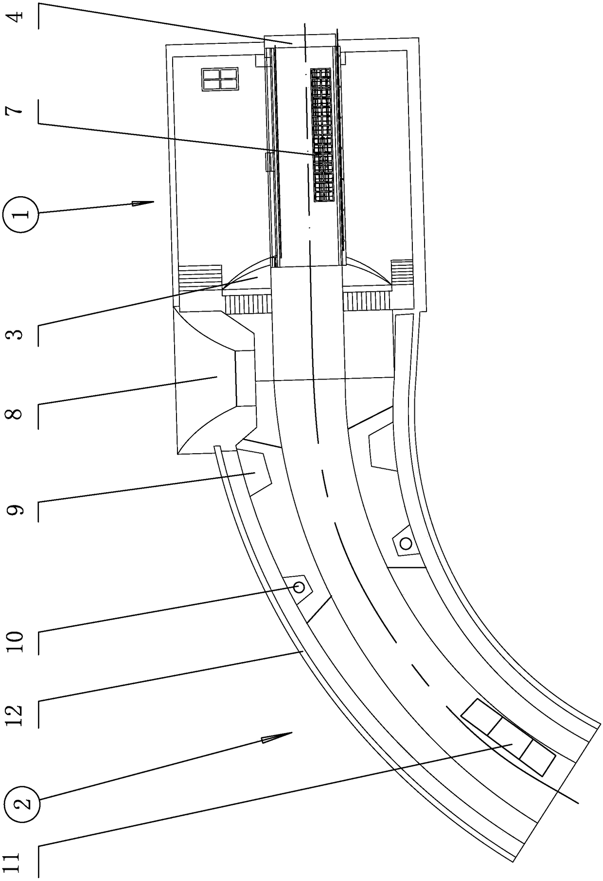 Municipal bridge construction teaching facility