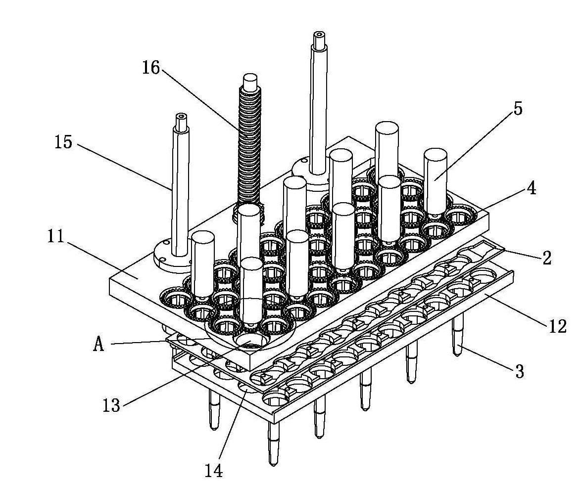 Uncapping device and vacuum test tube uncapping machine with uncapping device