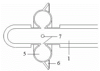 Special-shaped balloon type ureteral calculus blocking extractor