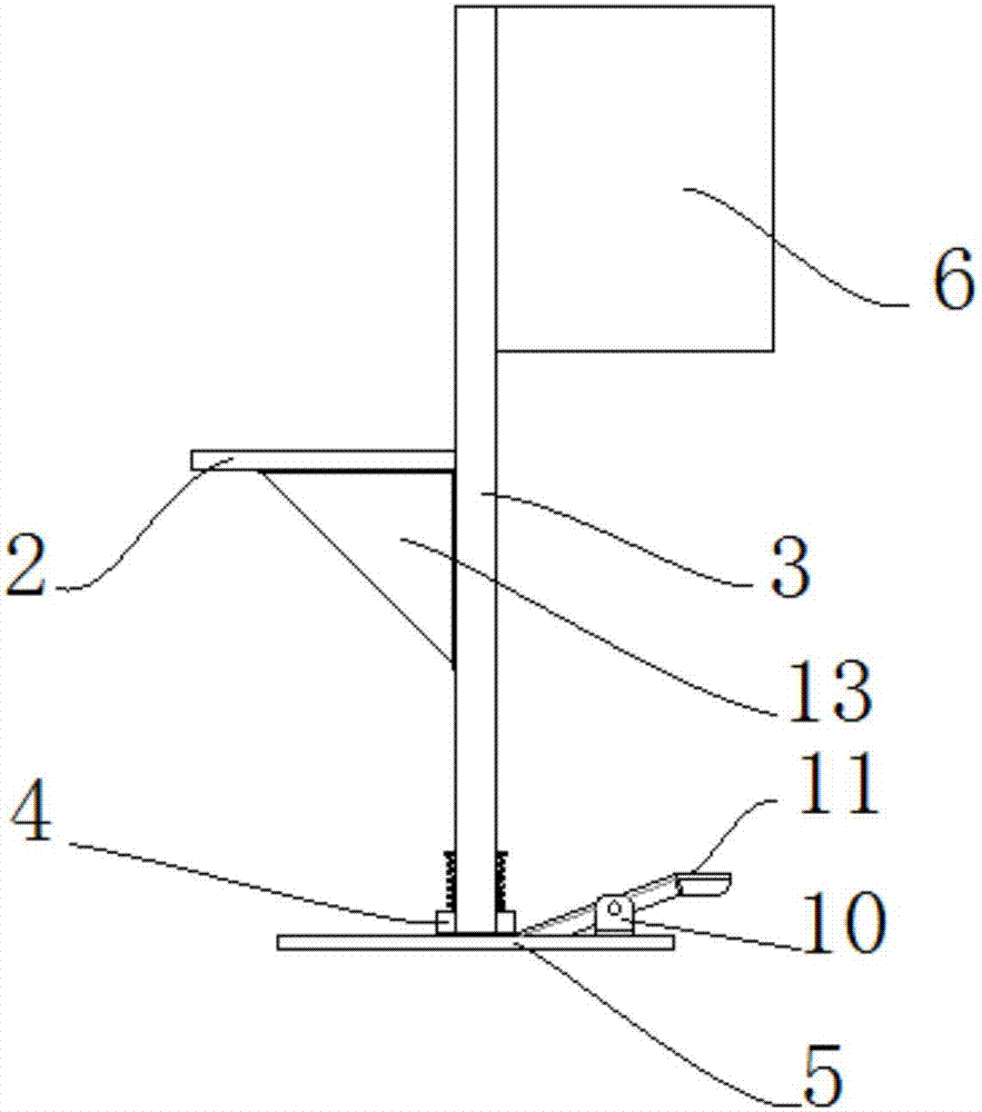 Integrated type direction-adjustable desk for students