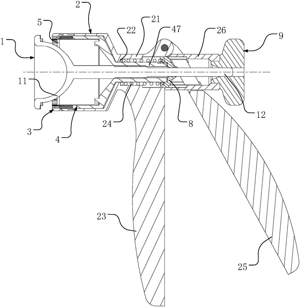 Circumcision stitching instrument