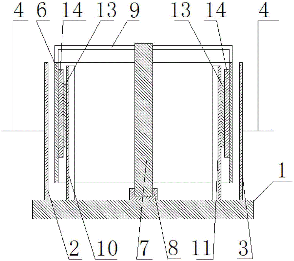 An electrostatic induction generator