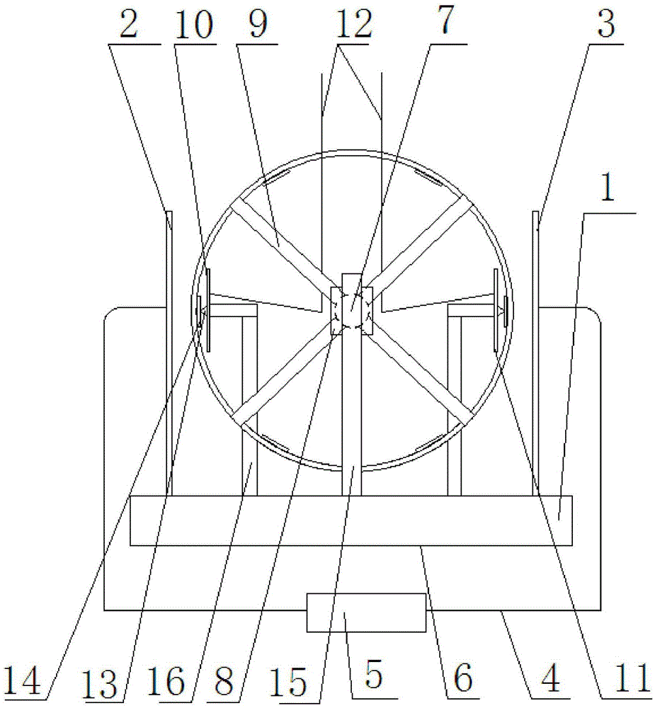 An electrostatic induction generator