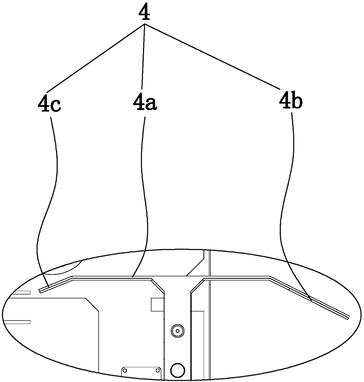 Automatic clothes folding machine