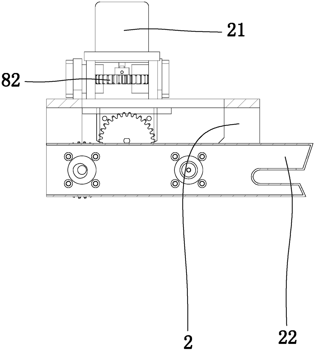 Automatic clothes folding machine