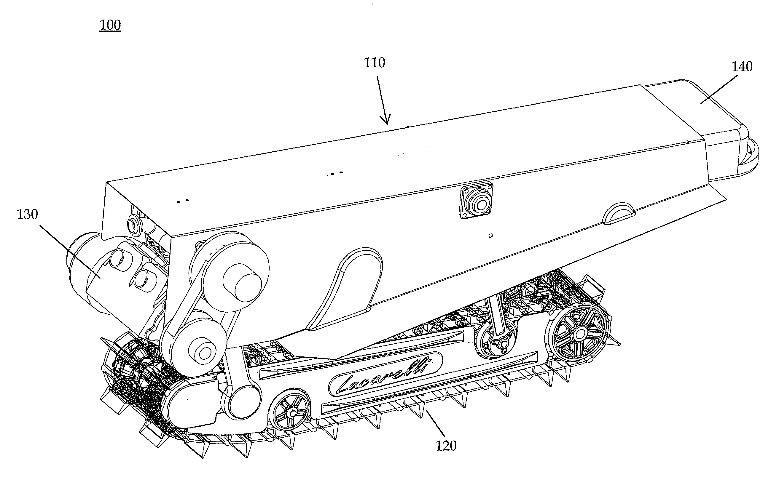 Snowmobile assembly