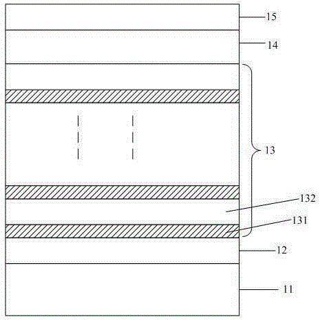 Forward-direction triple junction solar cell based on p-type doped quantum well structure