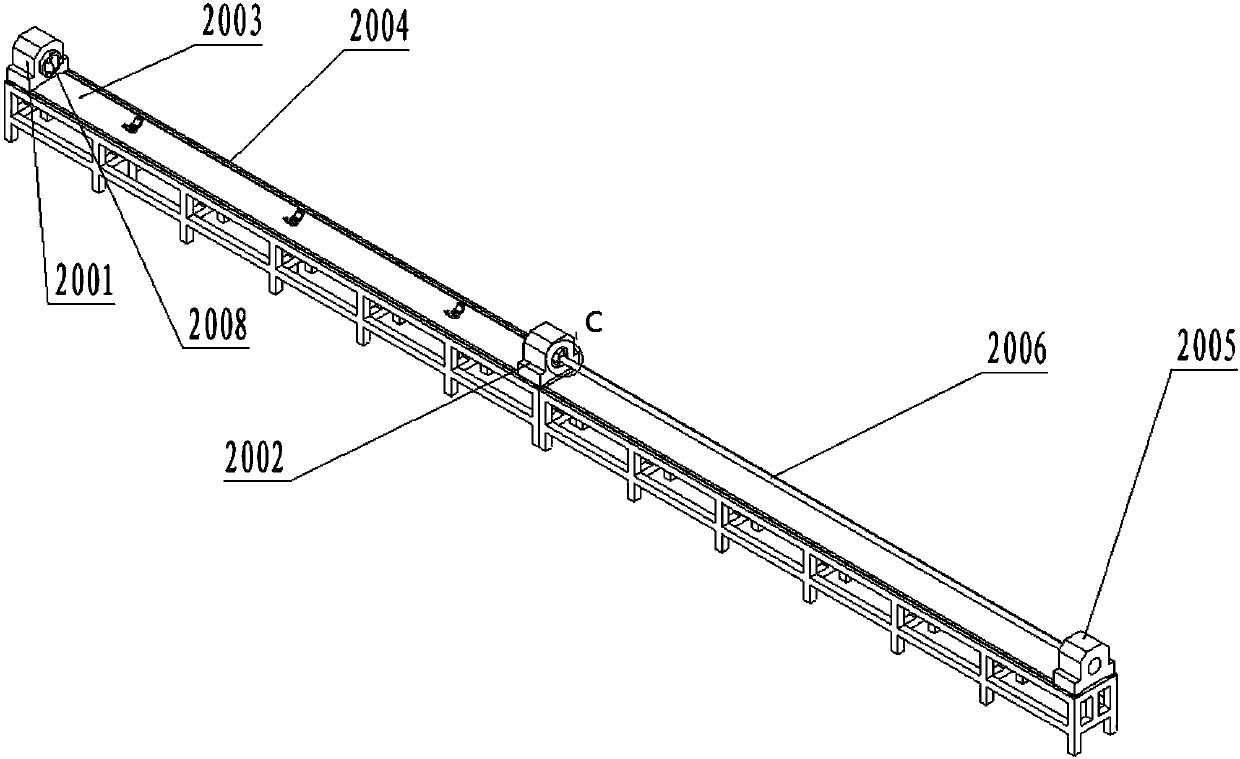 Automatic detection device for polygonal thin-wall thin-long tubular product