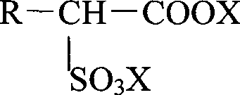 Mixture containing fatty acid ethyl sulfonate and preparation method thereof