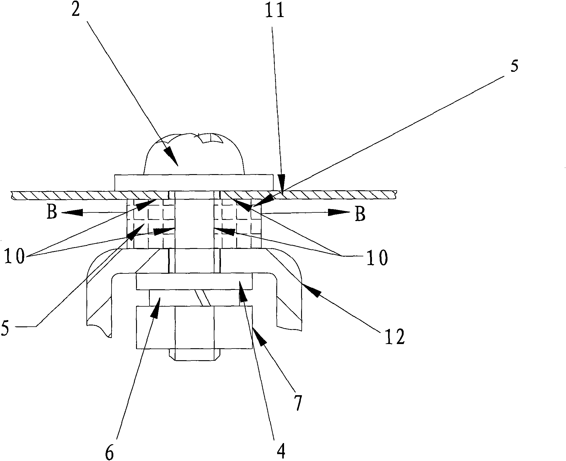 Hermetic connecting device and method