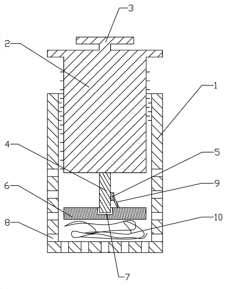 Towel wringing device