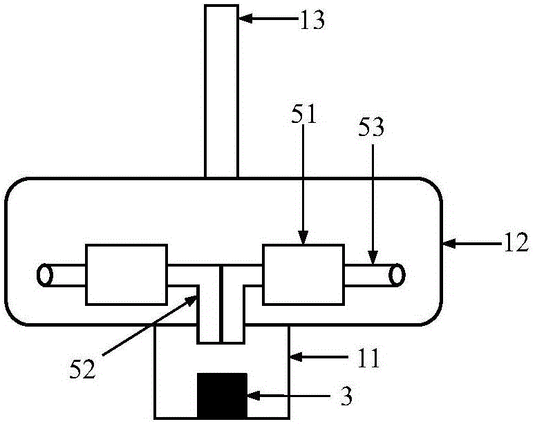 Device for measuring scouring depth of pier downstream river bed