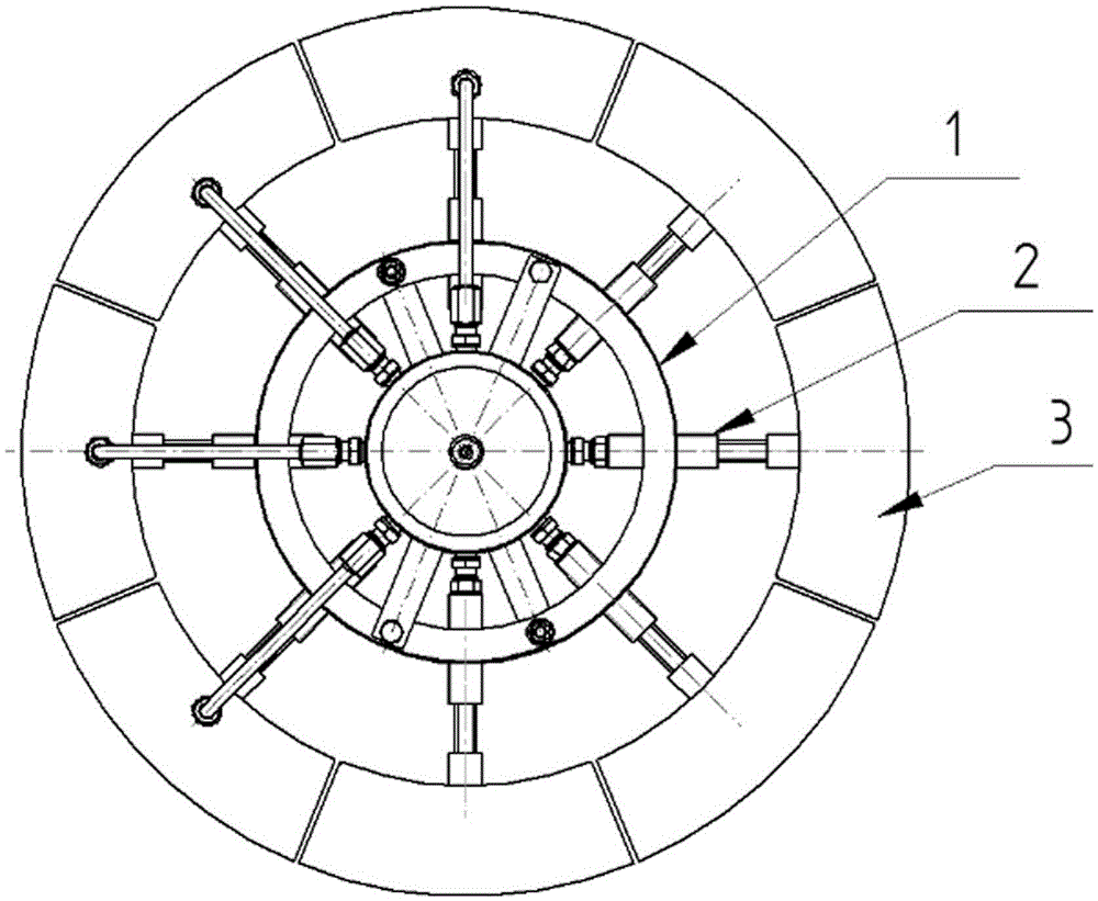 Butt joint circular seam reverse side gas shielding device for barrel fusion welding