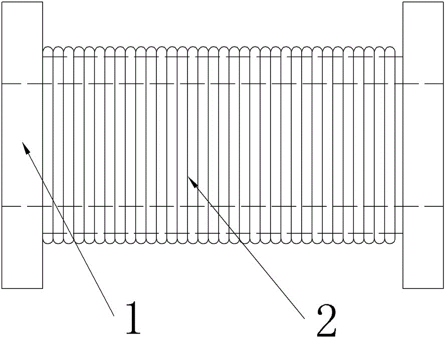 A bearing ring demagnetization device