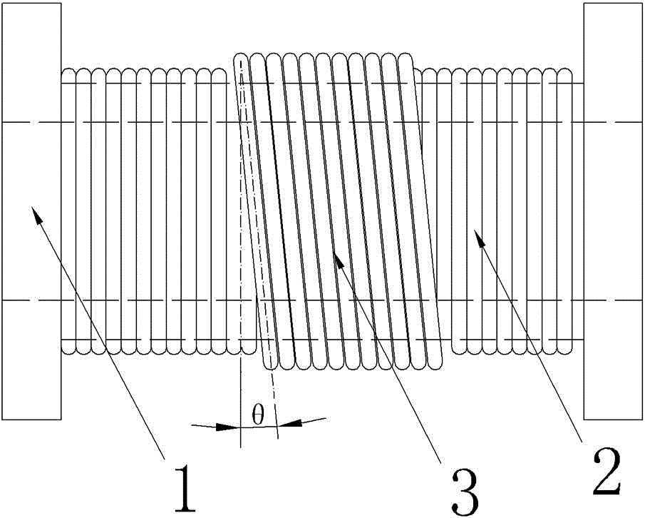 A bearing ring demagnetization device