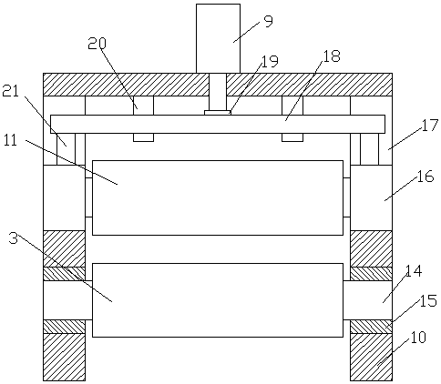 Panel type metal rubber vibration rolling compound forming equipment