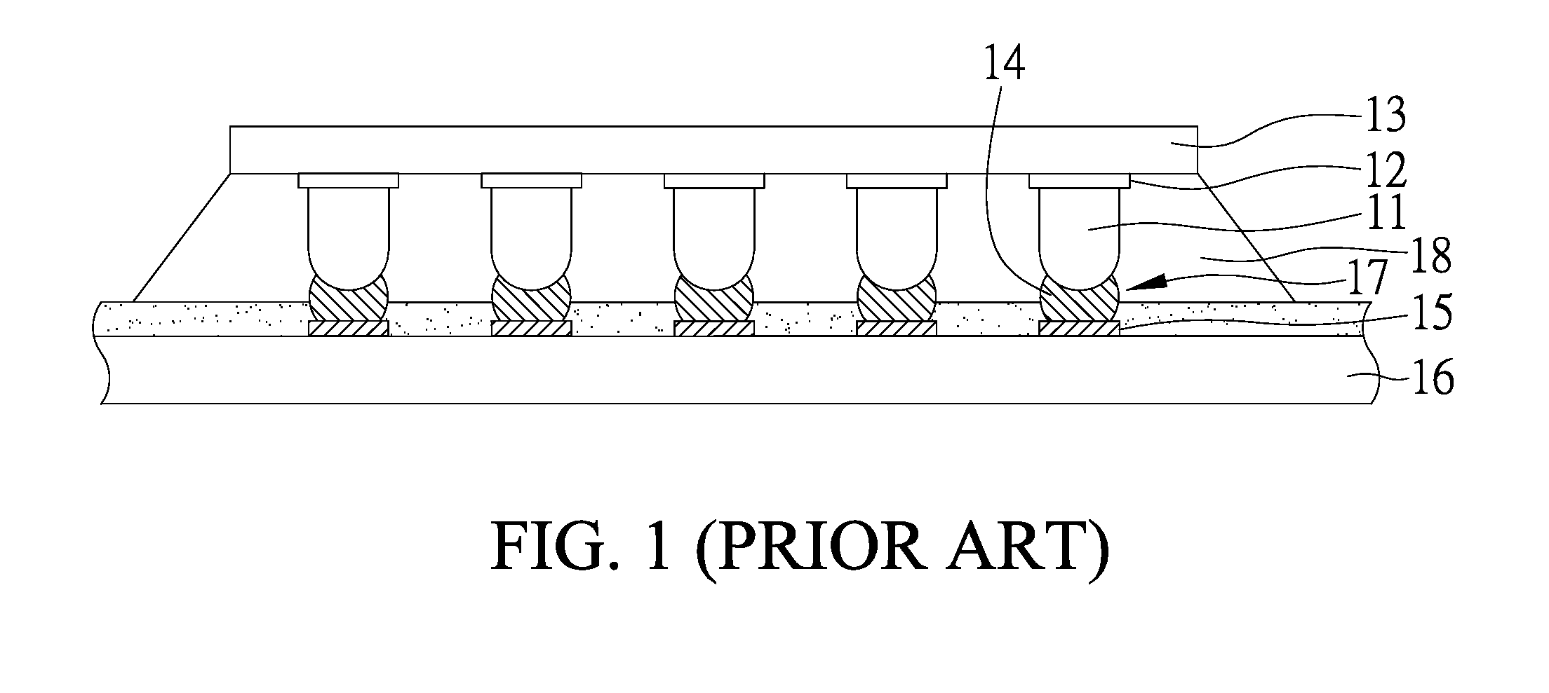 Circuit board surface structure