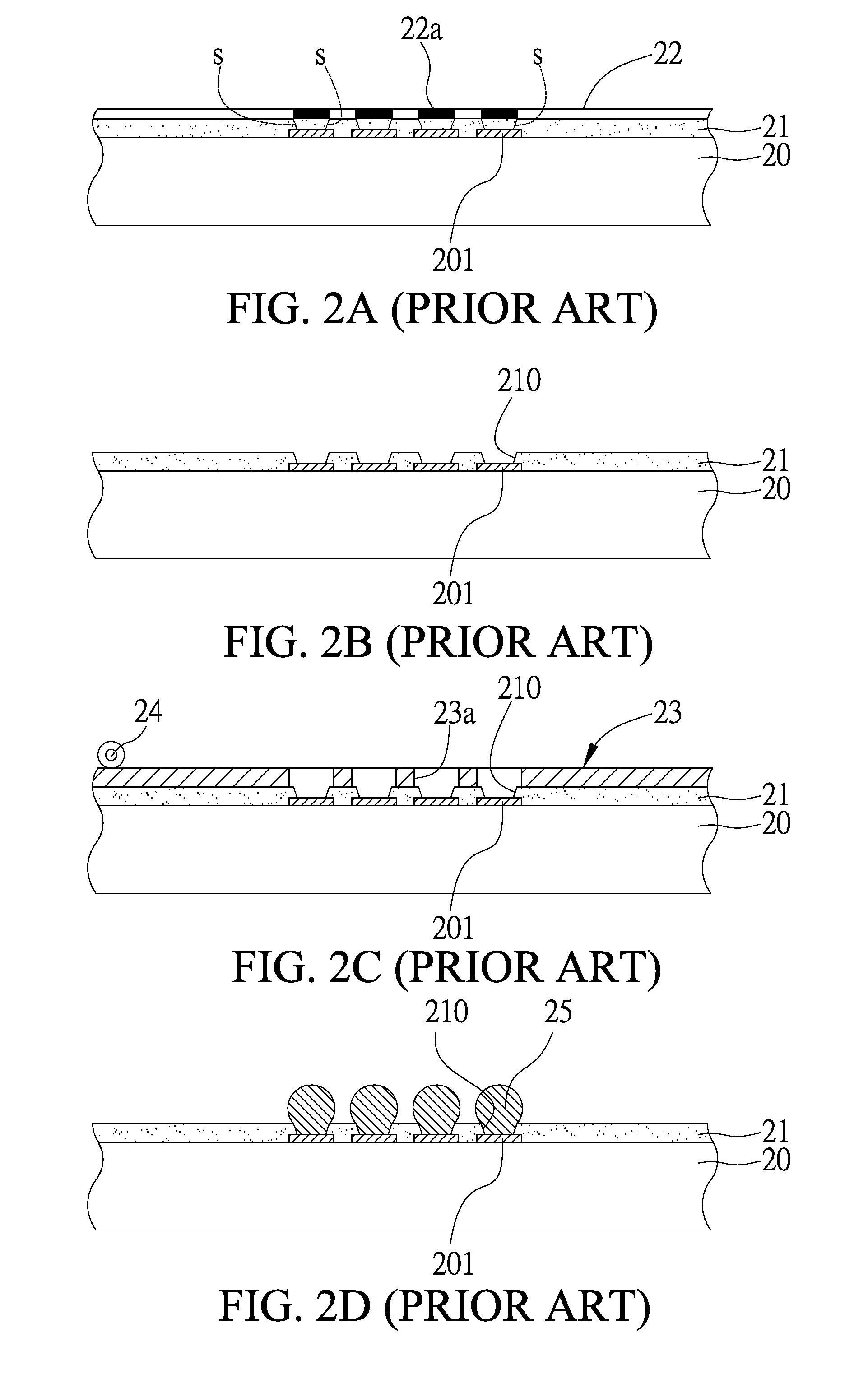 Circuit board surface structure