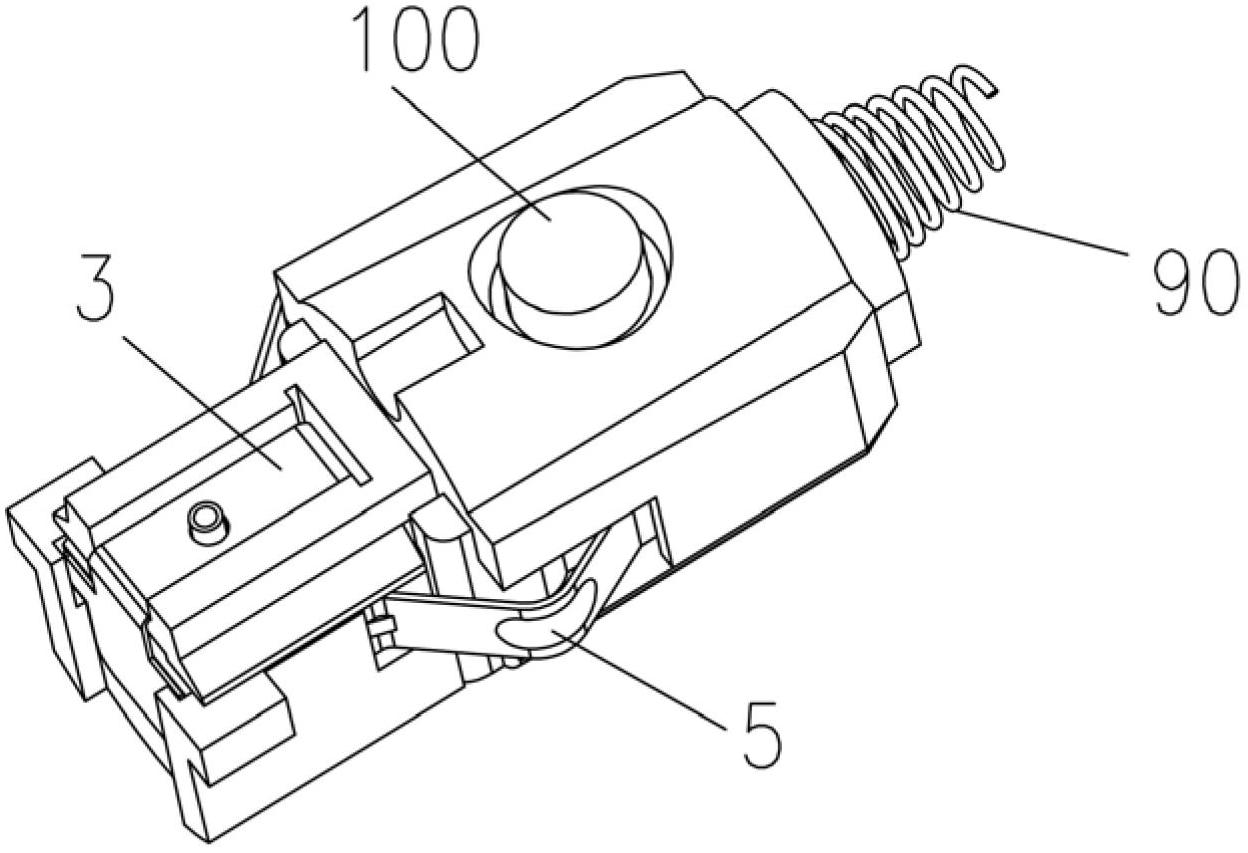 Charging socket and switch assembly