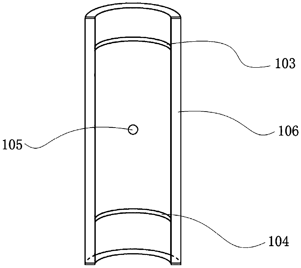 A test method based on a low-strength microbial calcareous sand triaxial sample preparation device