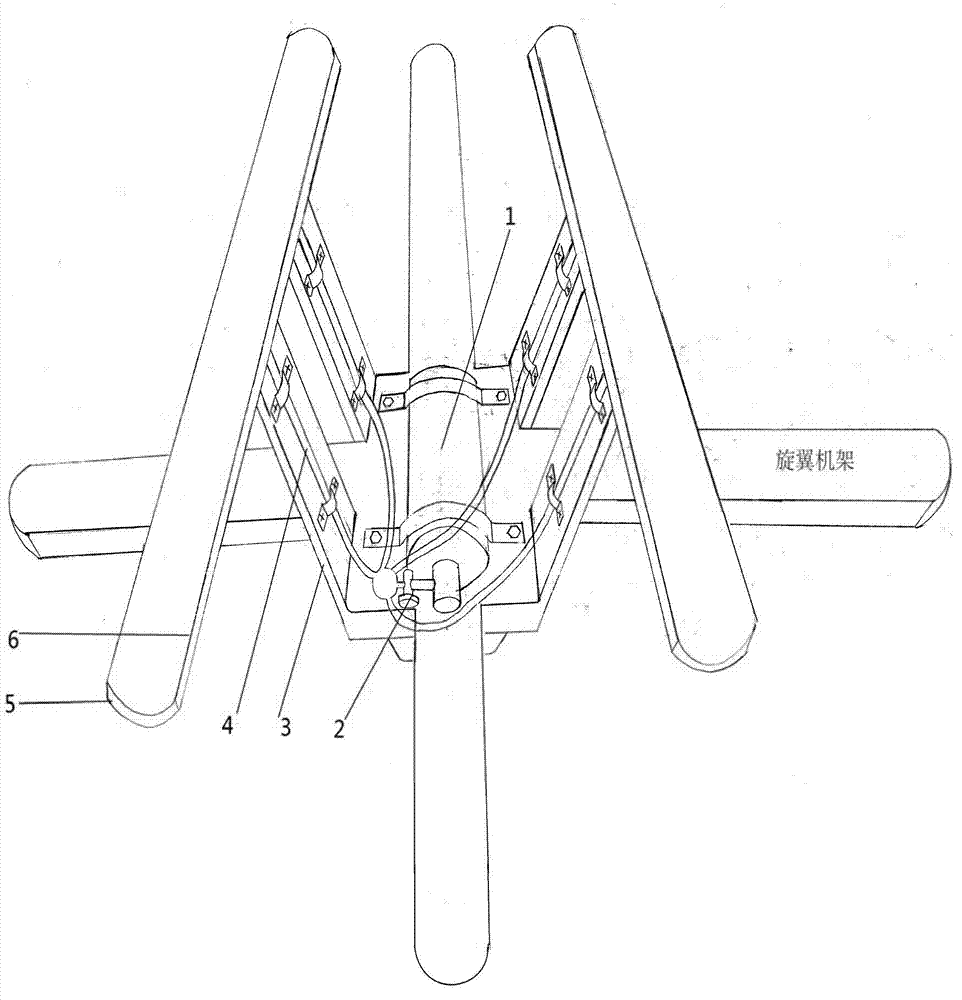 Miniature multi-rotor aircraft capable of taking off from and landing on water and land and being self-charged