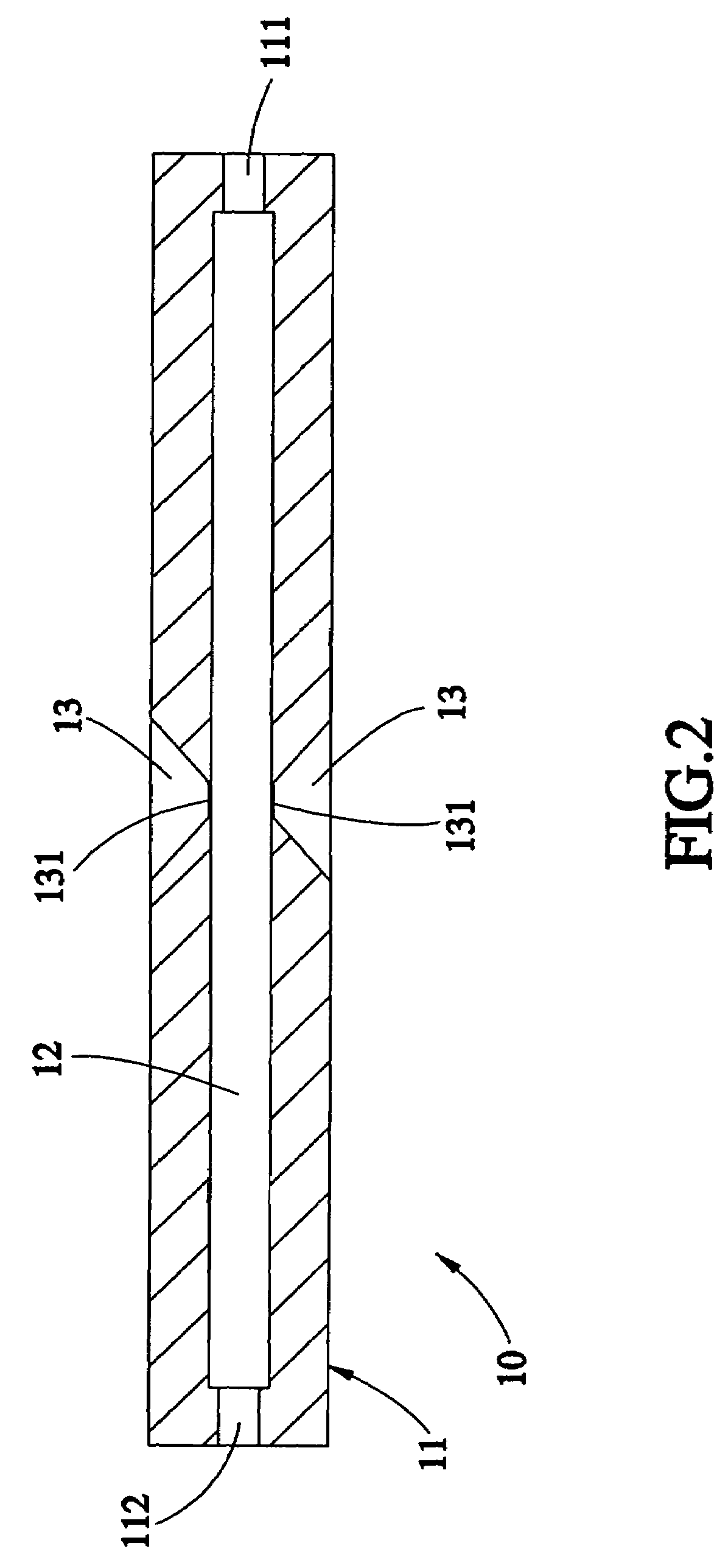 Closed observational device for electron microscope