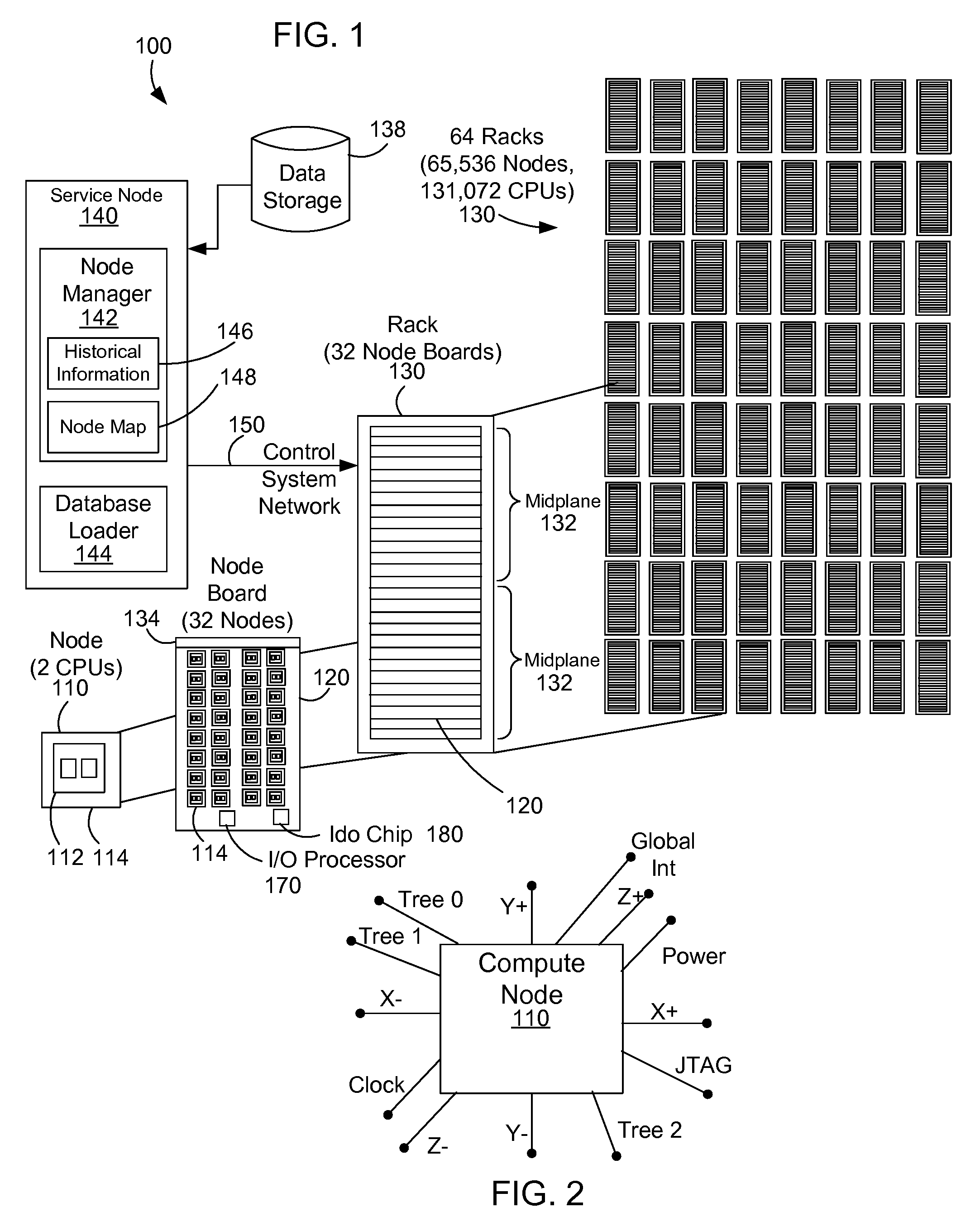 Inserting data into an in-memory distributed nodal database