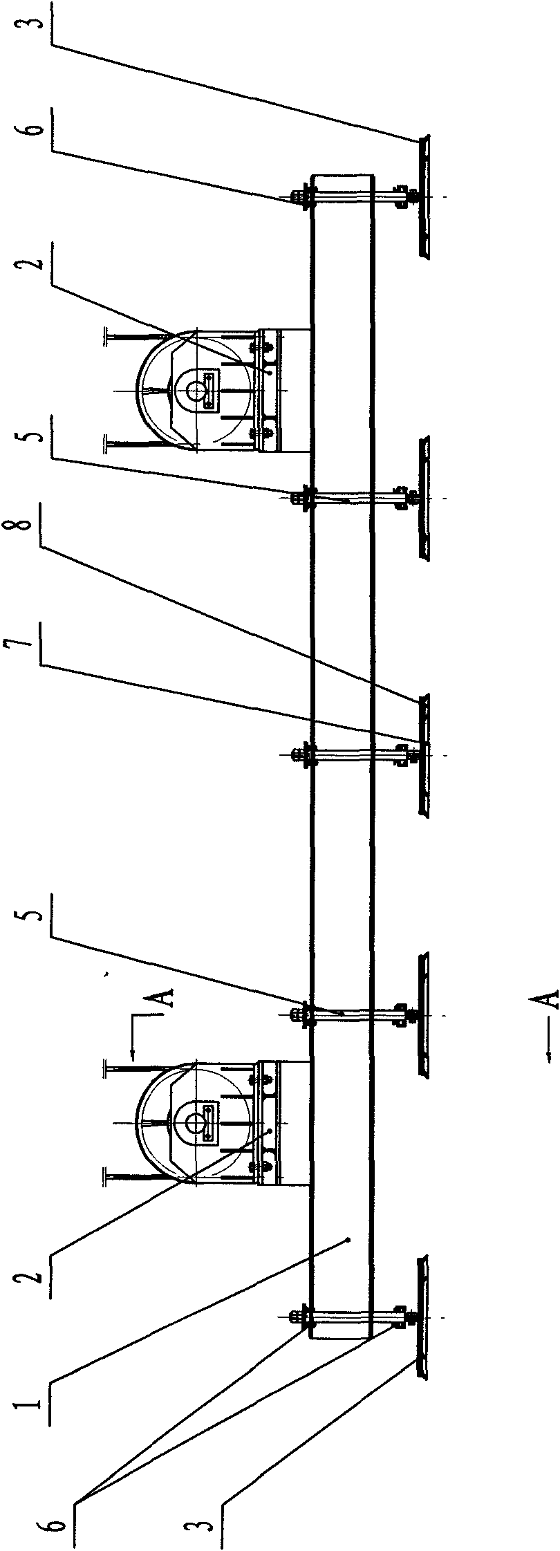 Double vacuum sucker lifting appliance