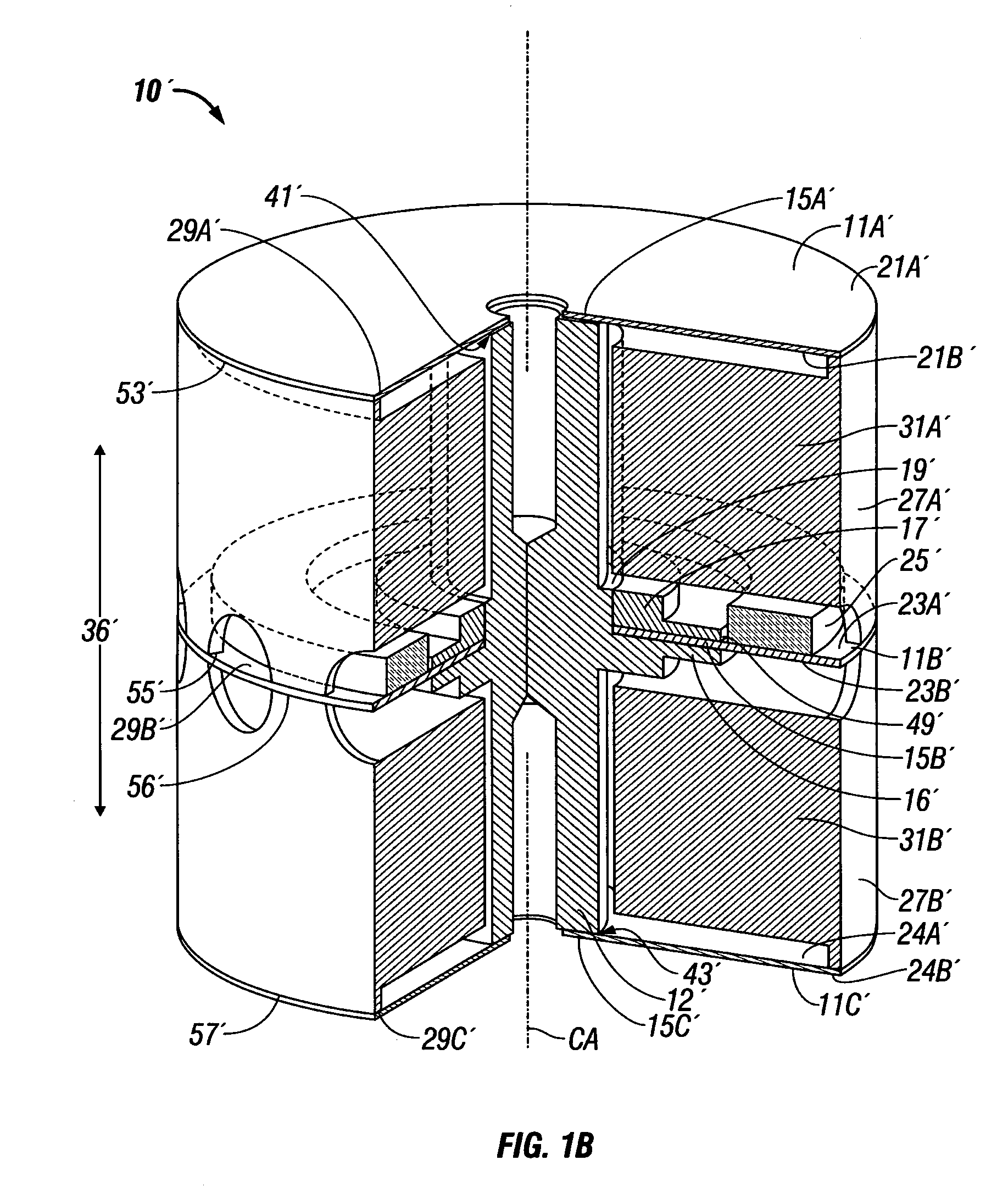 Flexural disc fiber optic sensor