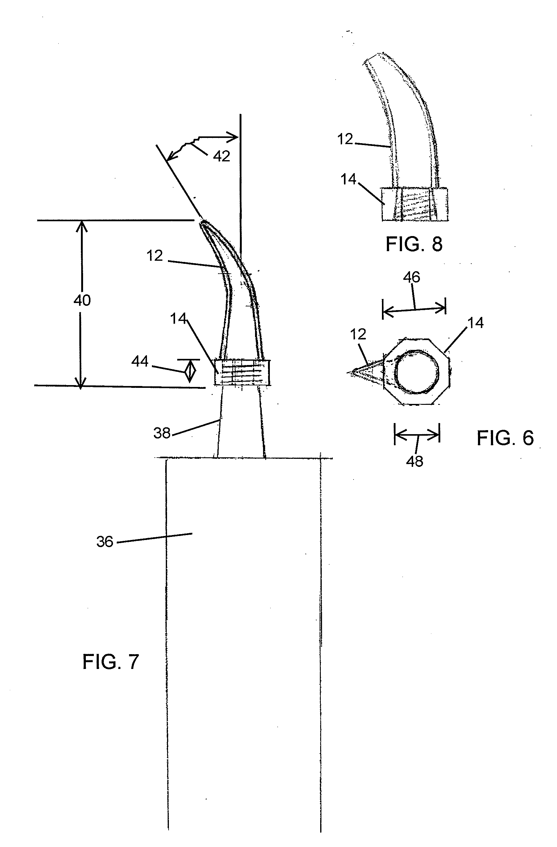 Angled caulking tip attachment