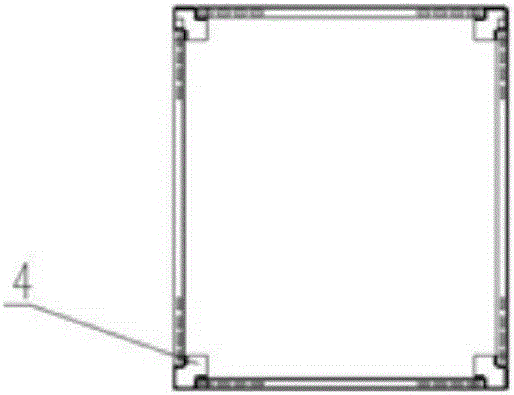 Elevator shaft structure