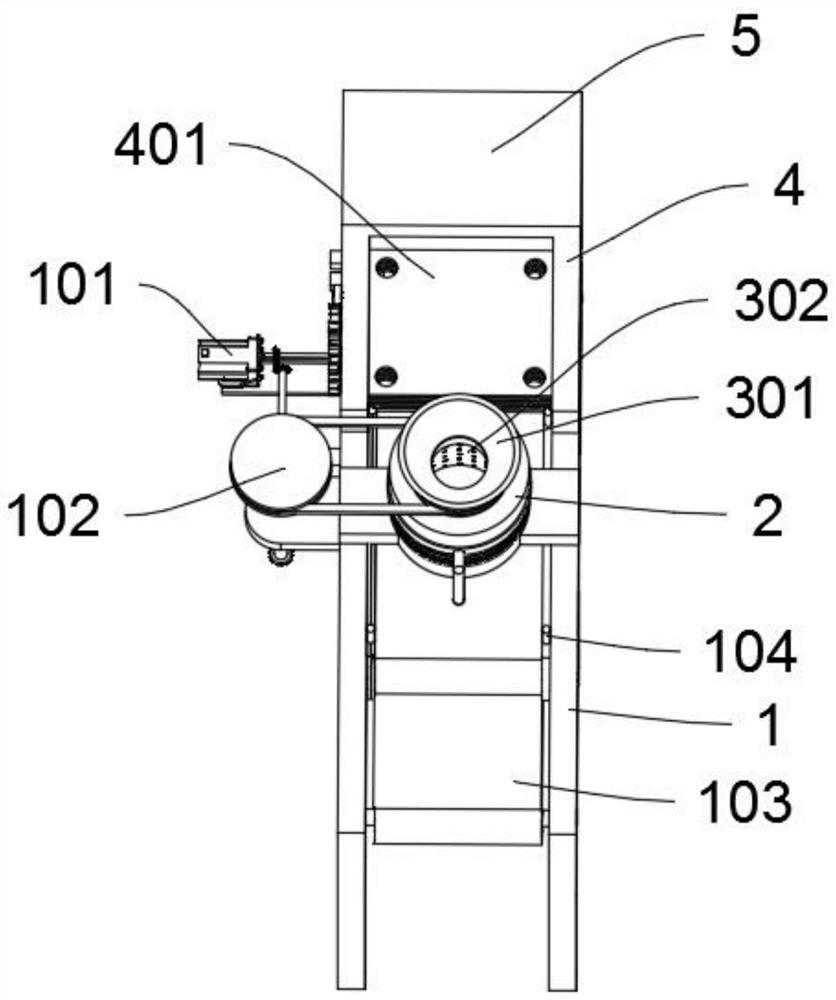 Municipal sludge treatment device based on municipal environmental protection