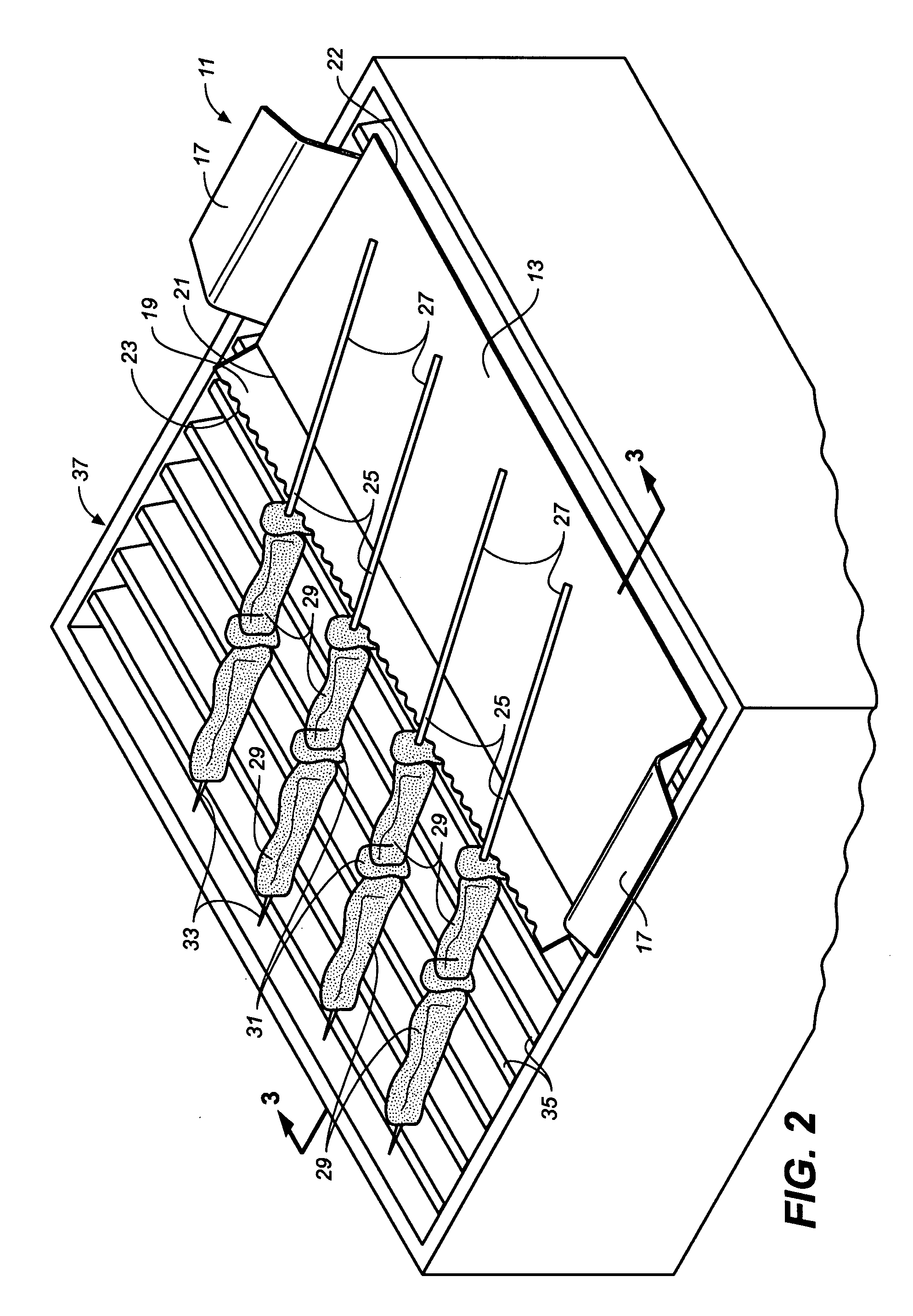 Skewer shield