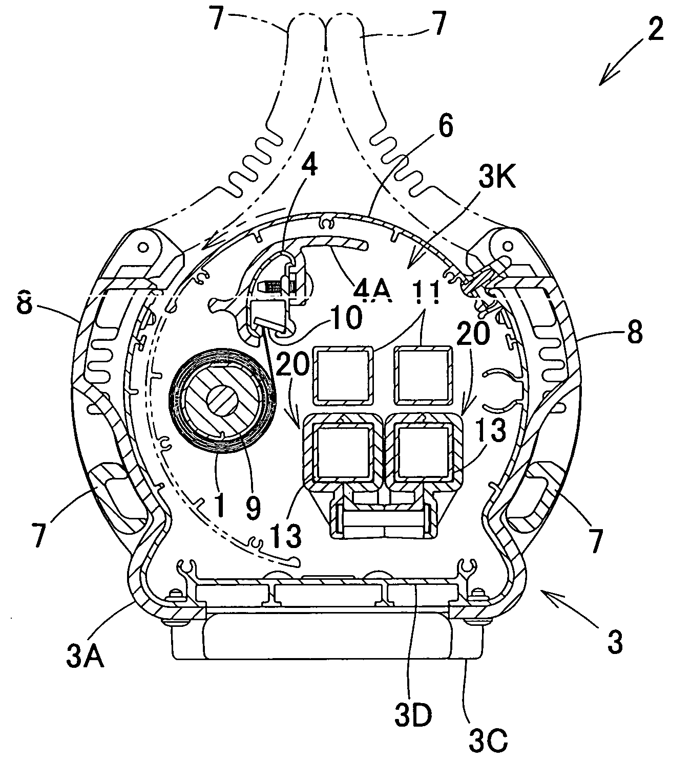 Self-contained manual lifting screen