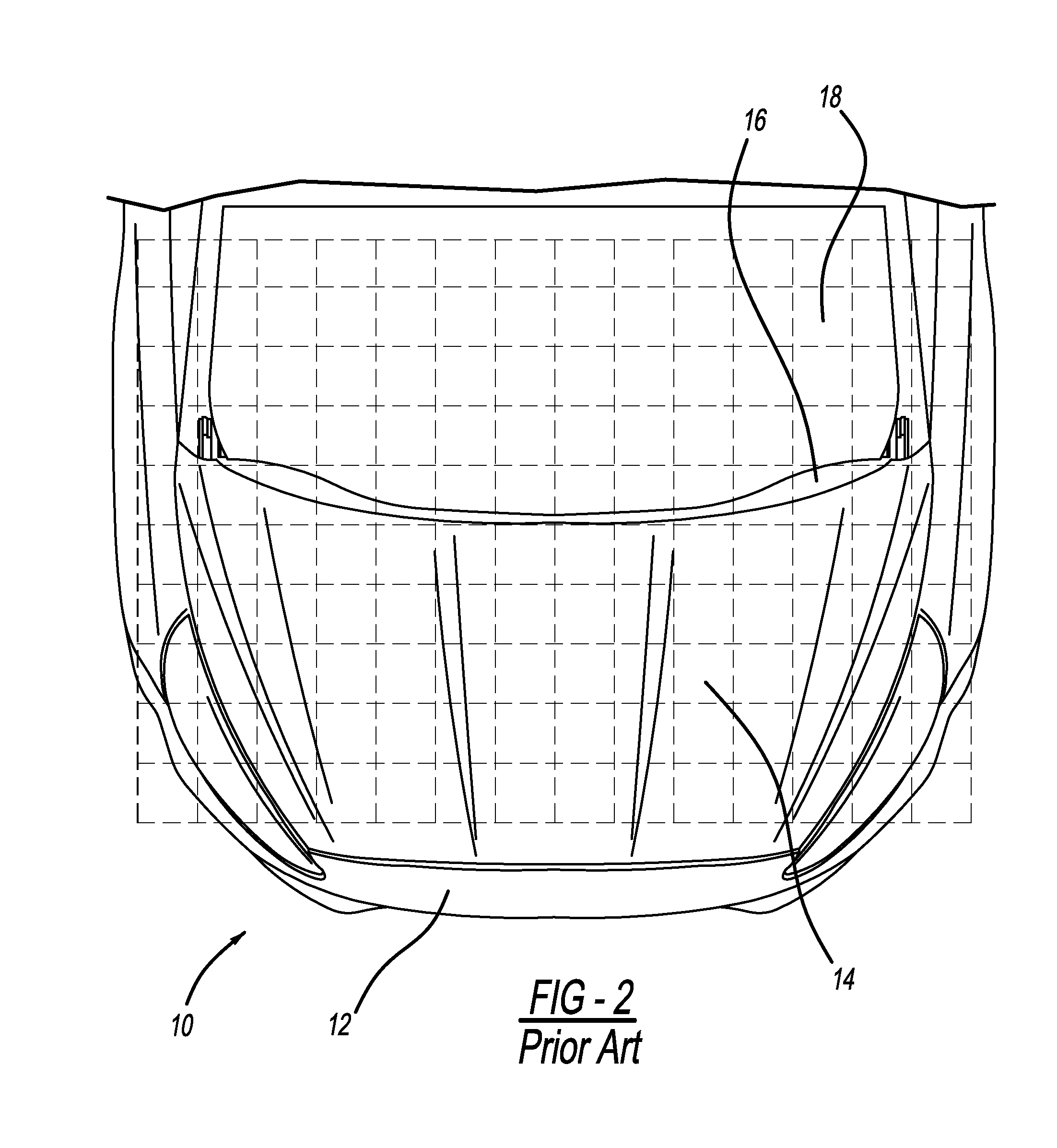 Deployable vehicle hood extender for pedestrian protection