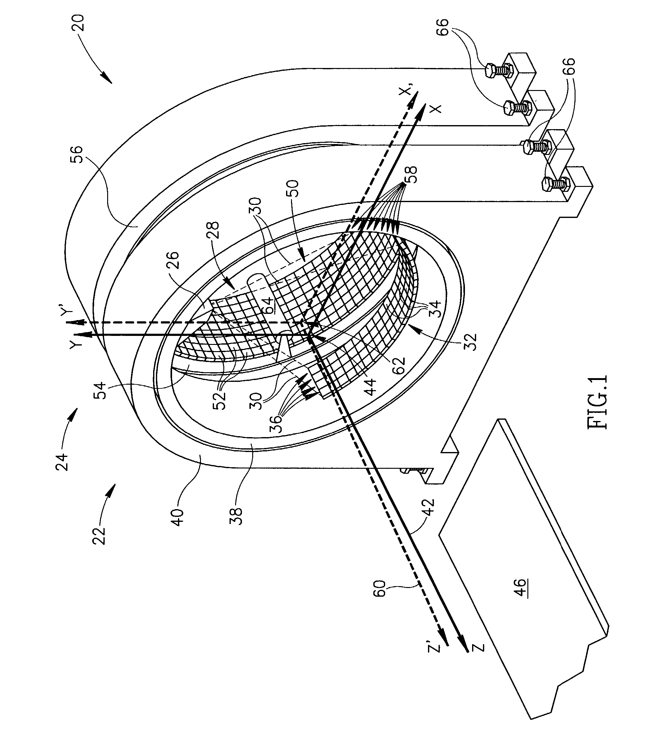 Coordinate registration system for dual modality imaging systems