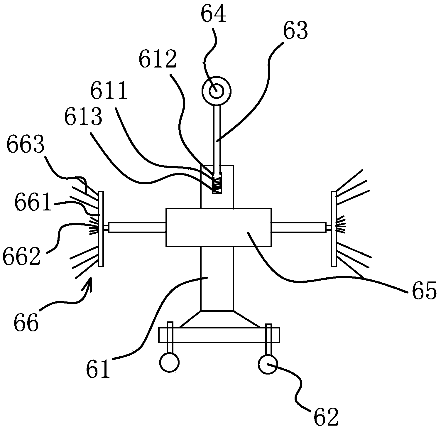 Air conditioner pipeline detecting and cleaning system