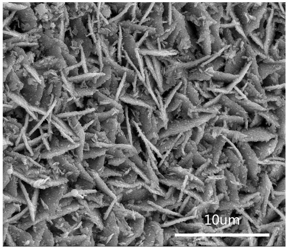 A crystalline-amorphous moo for supercapacitors  <sub>3</sub> @ni  <sub>3</sub> the s  <sub>2</sub> Material preparation method