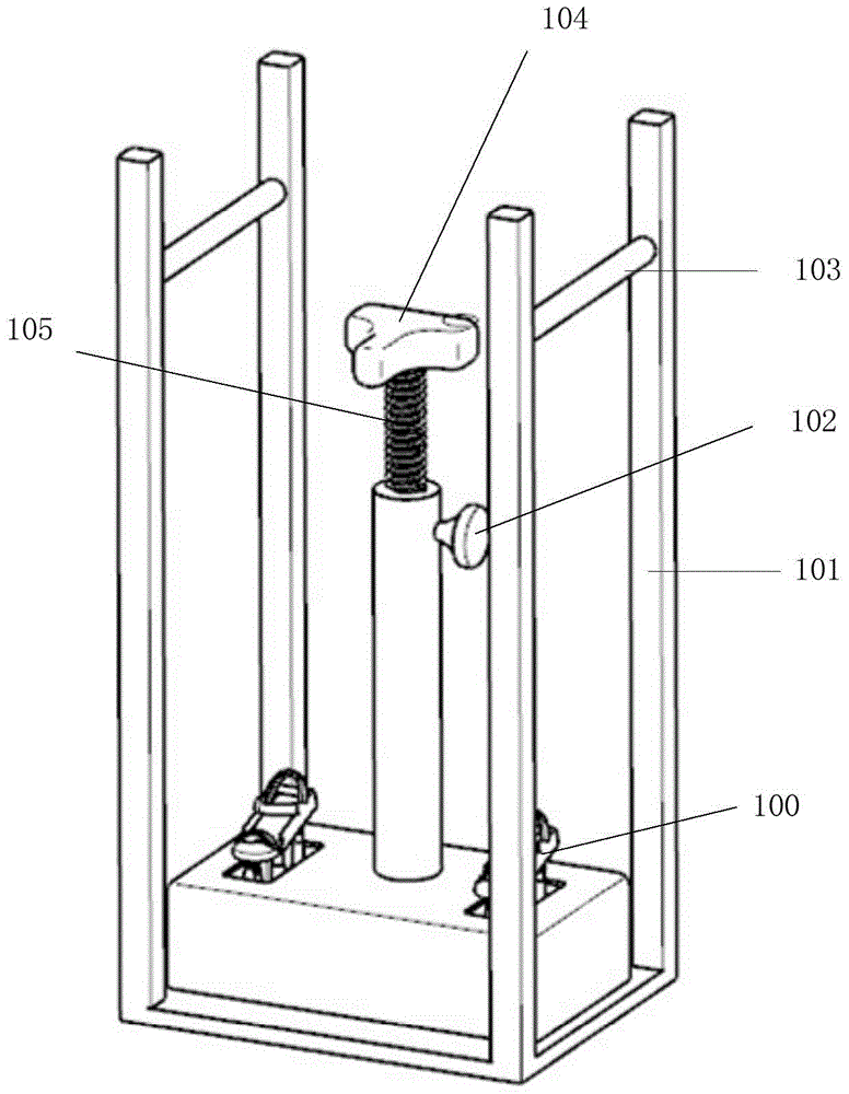 Ankle-foot rehabilitation training device and balance training system