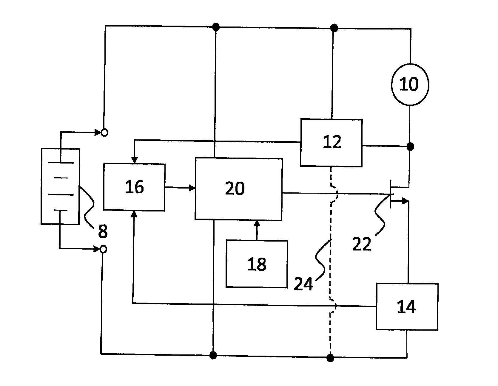 Vacuum cleaner and method for controlling an electric motor