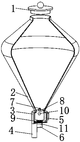 High-precision dropping funnel