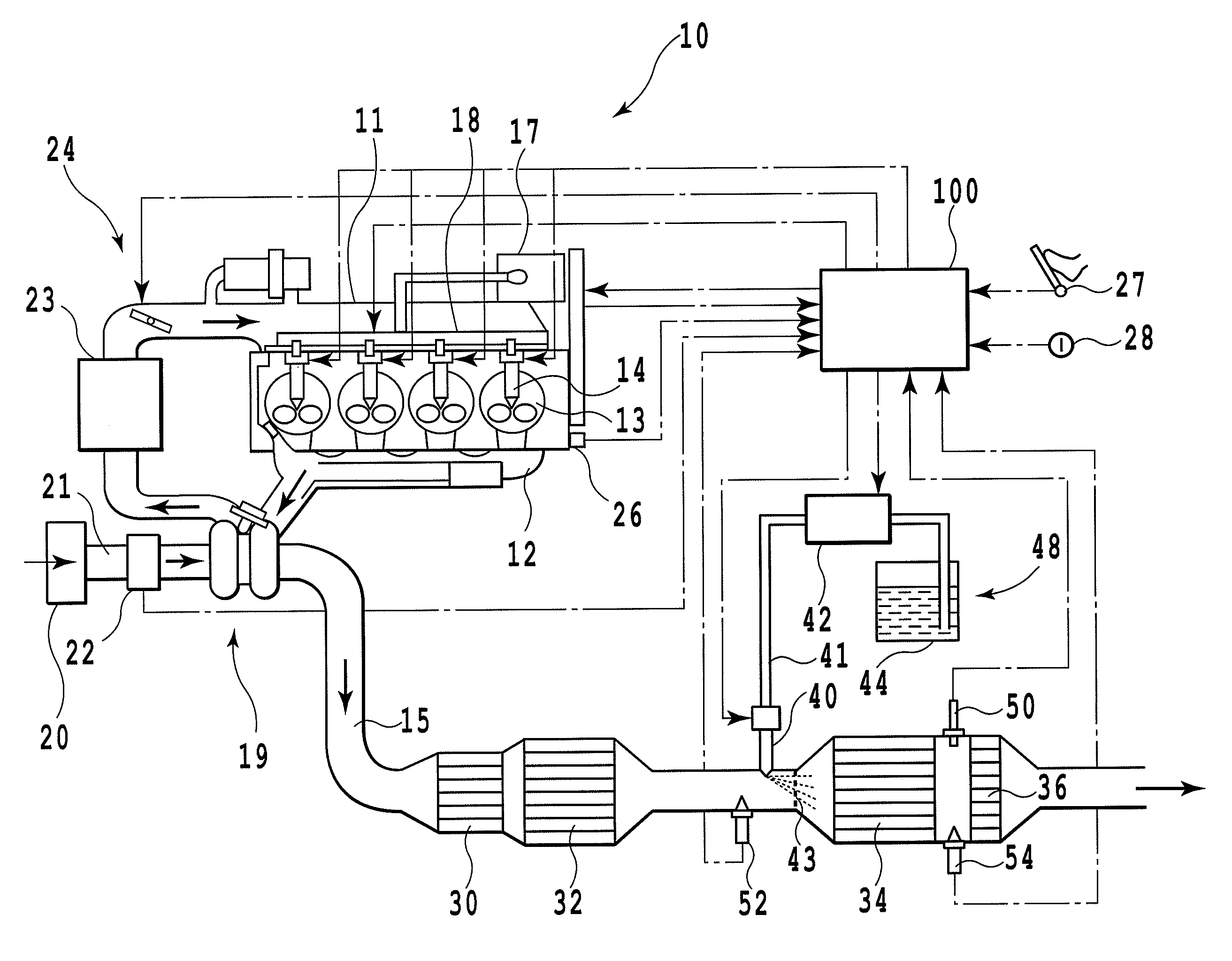 OUTPUT CALIBRATION APPARATUS AND OUTPUT CALIBRATION METHOD FOR NOx SENSOR